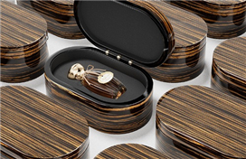 High Gloss Lacquer Finish Deluxe Wooden Perfume Box